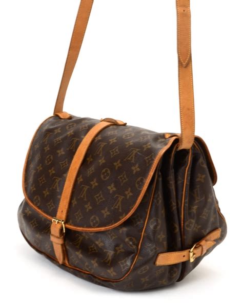 louis vuitton vintage brown bag